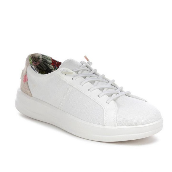 WOMEN'S HEY DUDE KARINA SNEAKERS Natural Coconut Women’s 9 - Picture 1 of 14